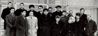 А.Н.Тавхелидзе с сотрудниками ИФВЭ Тбилисского университета 